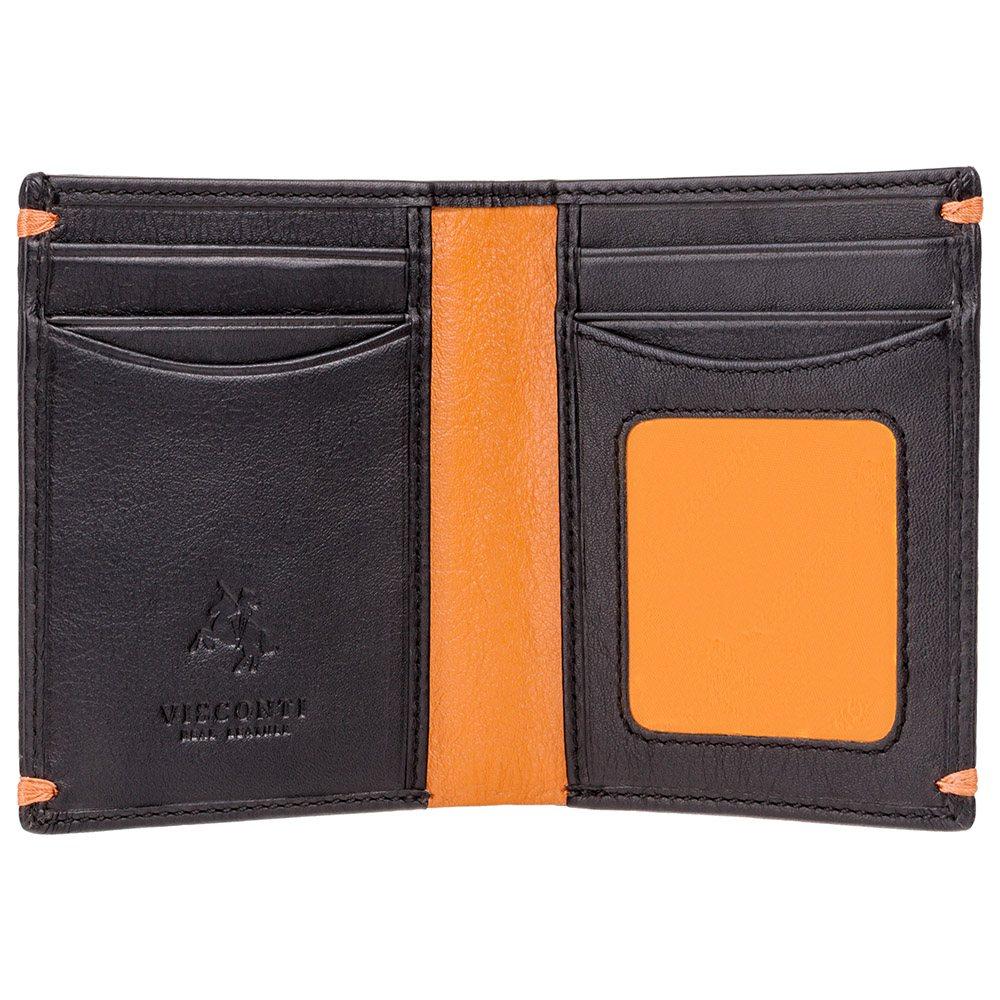 Компактный мужской кошелек без монетницы Visconti AP60 Thun (Black/Orange) - черно-оранжевый
Компактный мужской кошелек без монетницы Visconti AP60 Thun (Black/Orange) - черно-оранжевый