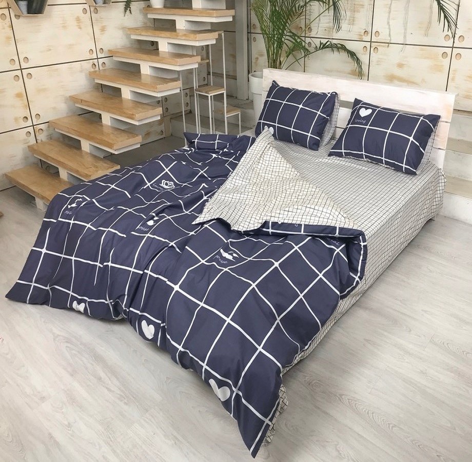Комплект постельного белья "Гранж" клетка на синем CottonTwill 1.5-спальный 150х220 см Сатин Premium (SP058-3)
Комплект постельного белья "Гранж" клетка на синем CottonTwill 1.5-спальный 150х220 см Сатин Premium (SP058-3)
