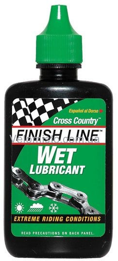 Смазка Finish Line жидкая Wet Lube (Cross Country) для влажных погодных условий, 120ml
Смазка Finish Line жидкая Wet Lube (Cross Country) для влажных погодных условий, 120ml