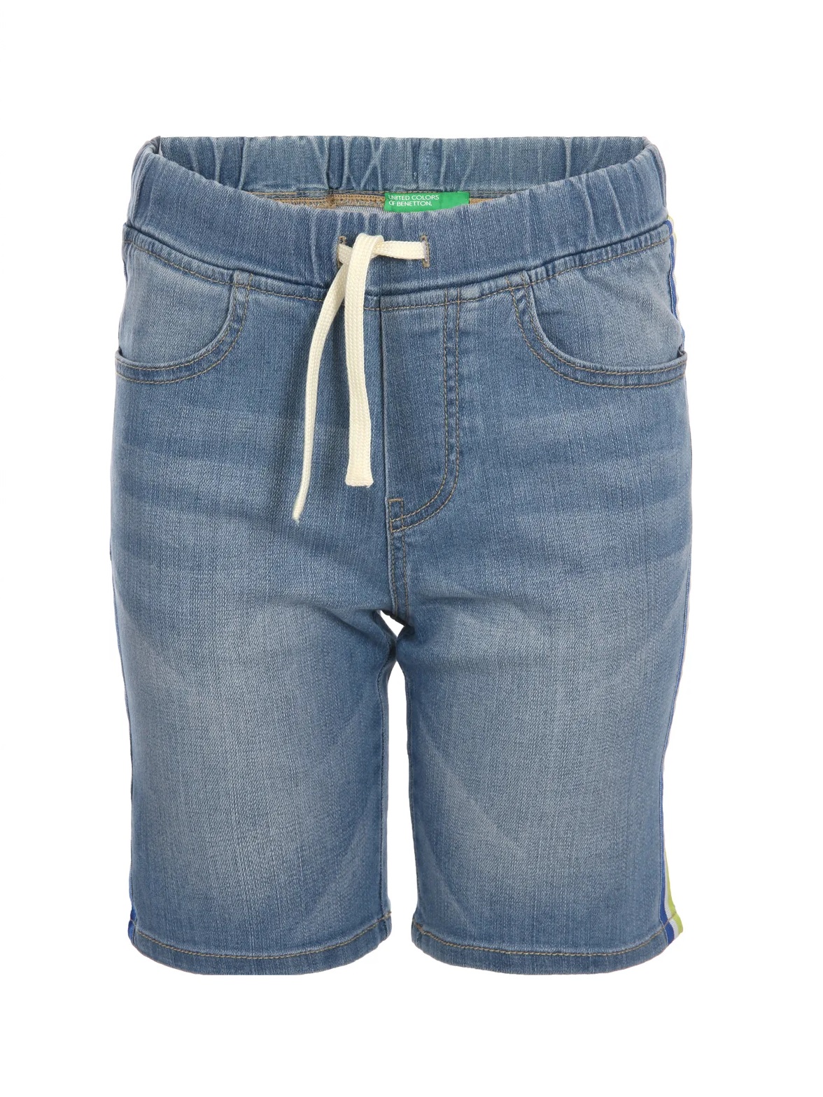 Шорты джинсовые с полосатыми вставками Benetton 4AC659DR0 100 cm (88327100cm) Синий
Шорты джинсовые с полосатыми вставками Benetton 4AC659DR0 100 cm (88327100cm) Синий
