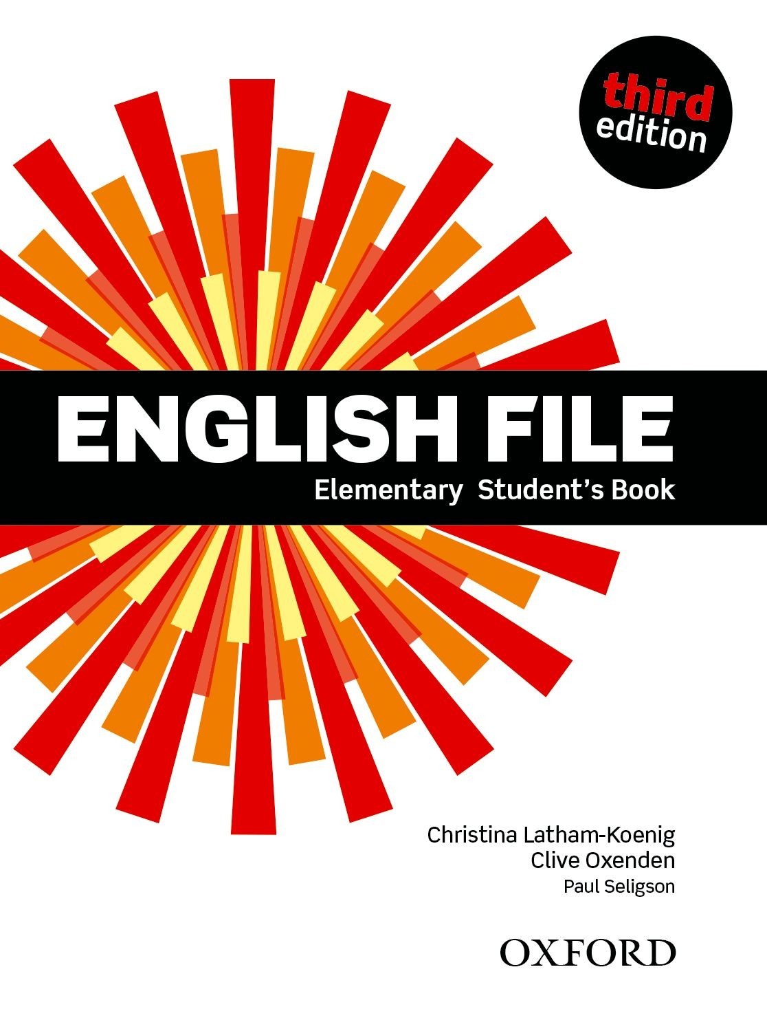English File 3rd Edition Level Elementary: Student's Book - Clive Oxenden, Christina Latham-Koenig, Paul Seligson - 9780194598569
English File 3rd Edition Level Elementary: Student's Book - Clive Oxenden, Christina Latham-Koenig, Paul Seligson - 9780194598569