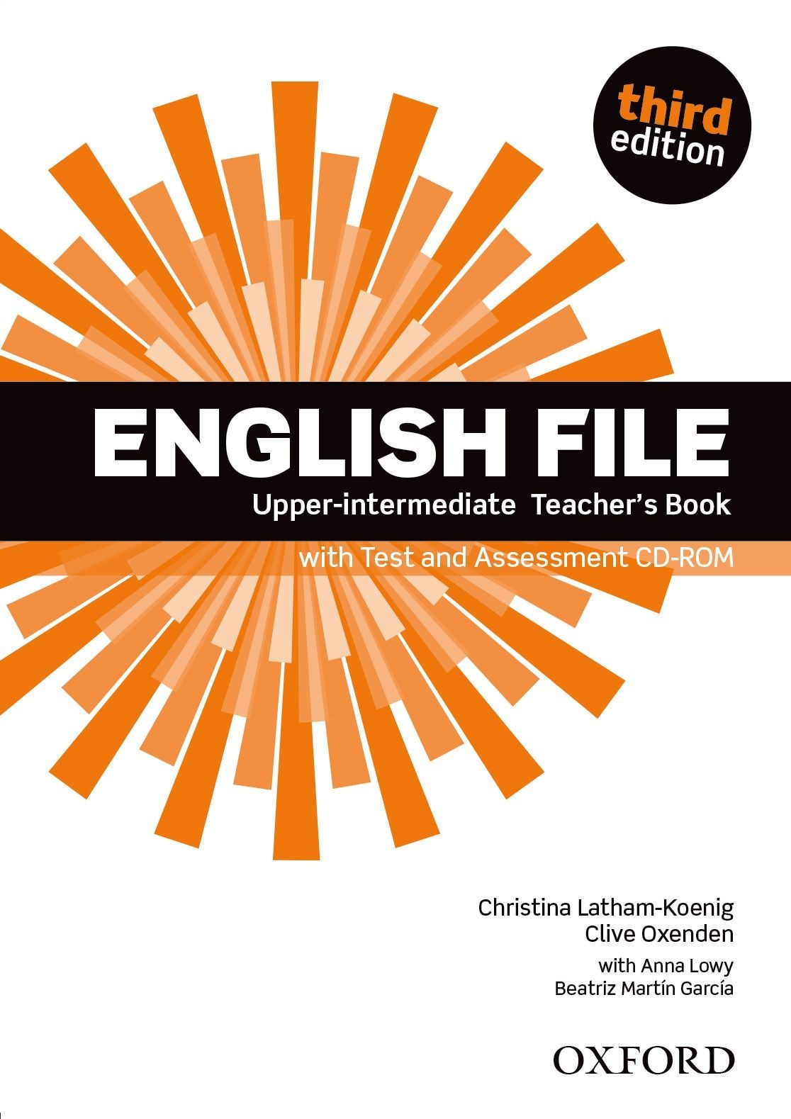 English File 3rd Edition Level Upper-Intermediate: Teacher's Book & Test Assessment CD-ROM Pack - Clive Oxenden, Christina Latham-Koenig, and Paul Seligson - 9780194558617
English File 3rd Edition Level Upper-Intermediate: Teacher's Book & Test Assessment CD-ROM Pack - Clive Oxenden, Christina Latham-Koenig, and Paul Seligson - 9780194558617