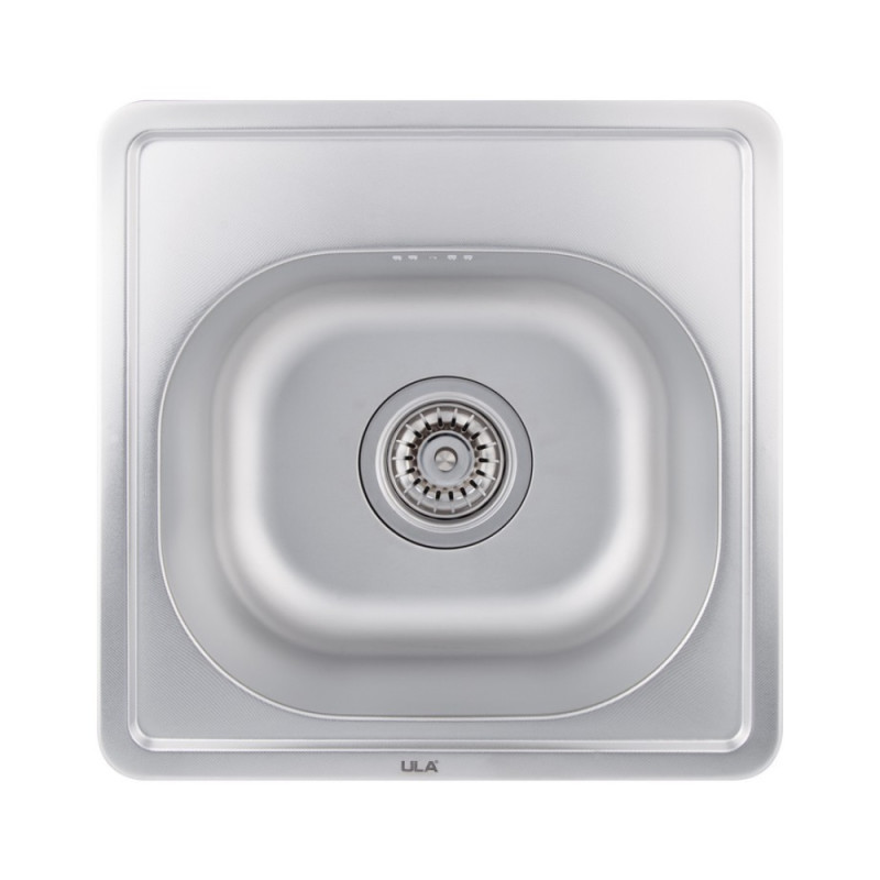 Кухонная мойка из нержавеющий стали квадратная 16 на 38 на 38 см в комплекте с сифоном ULA 7706 Satin 0,8 мм
Кухонная мойка из нержавеющий стали квадратная 16 на 38 на 38 см в комплекте с сифоном ULA 7706 Satin 0,8 мм