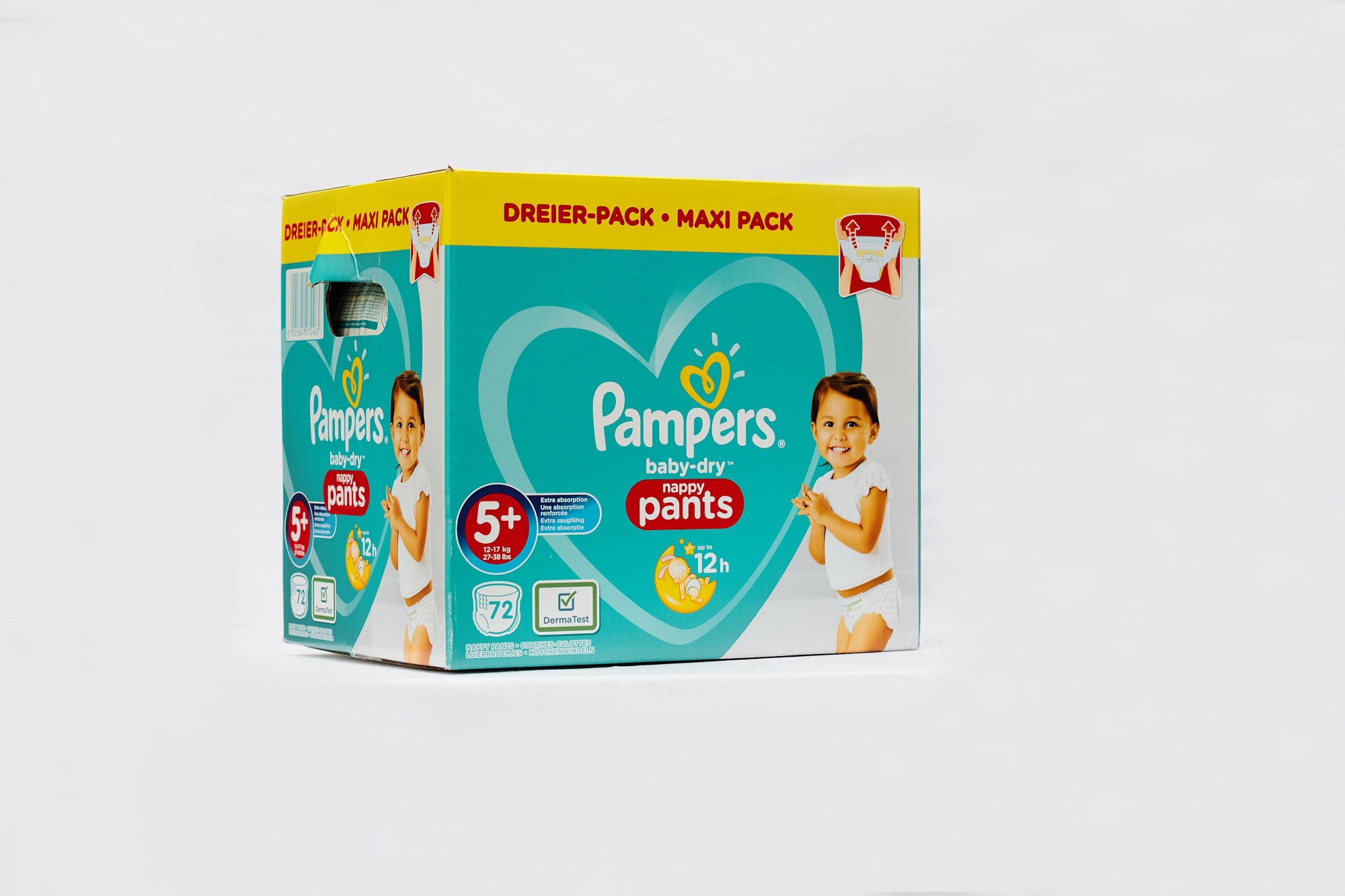 Підгузники-трусики Pampers PAMPERS Pants для хлопчиків і дівчаток Maxi 5+(12-17кг) 72 шт
Підгузники-трусики Pampers PAMPERS Pants для хлопчиків і дівчаток Maxi 5+(12-17кг) 72 шт