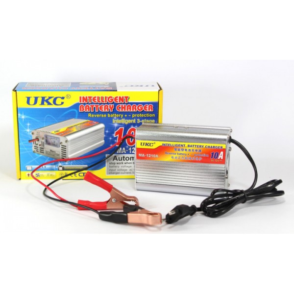 Зарядное устройство для автомобильных аккумуляторов UKC BATTERY CHARDER 10A MA-1210A (1113)
Зарядное устройство для автомобильных аккумуляторов UKC BATTERY CHARDER 10A MA-1210A (1113)