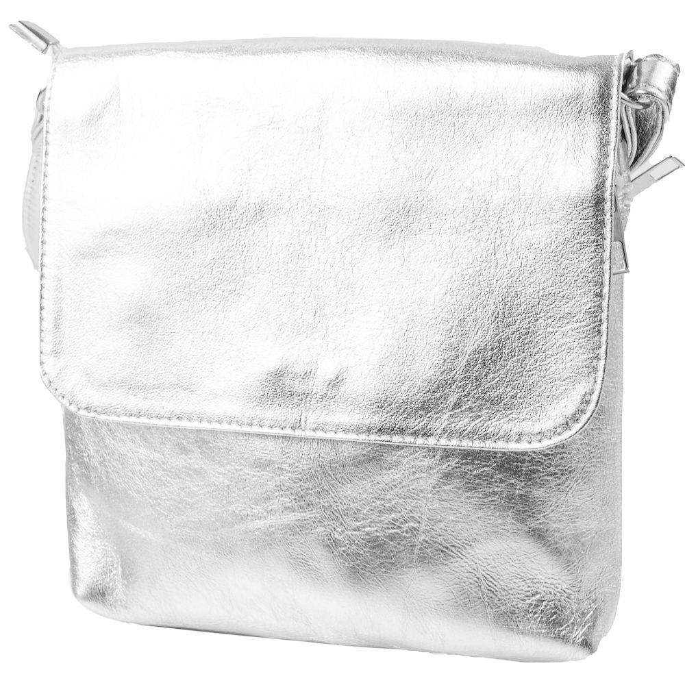 Женская кожаная сумка-почтальонка (SK2471-silver) TuNoNa 22х21х3 см Серебряный 000158306
Женская кожаная сумка-почтальонка (SK2471-silver) TuNoNa 22х21х3 см Серебряный 000158306
