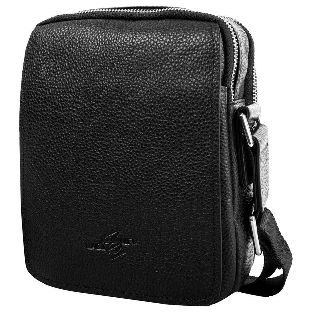 Мужская кожаная барсетка (VT-6266-black) Vito Torelli 16х21х9 см Черный 000158484
Мужская кожаная барсетка (VT-6266-black) Vito Torelli 16х21х9 см Черный 000158484