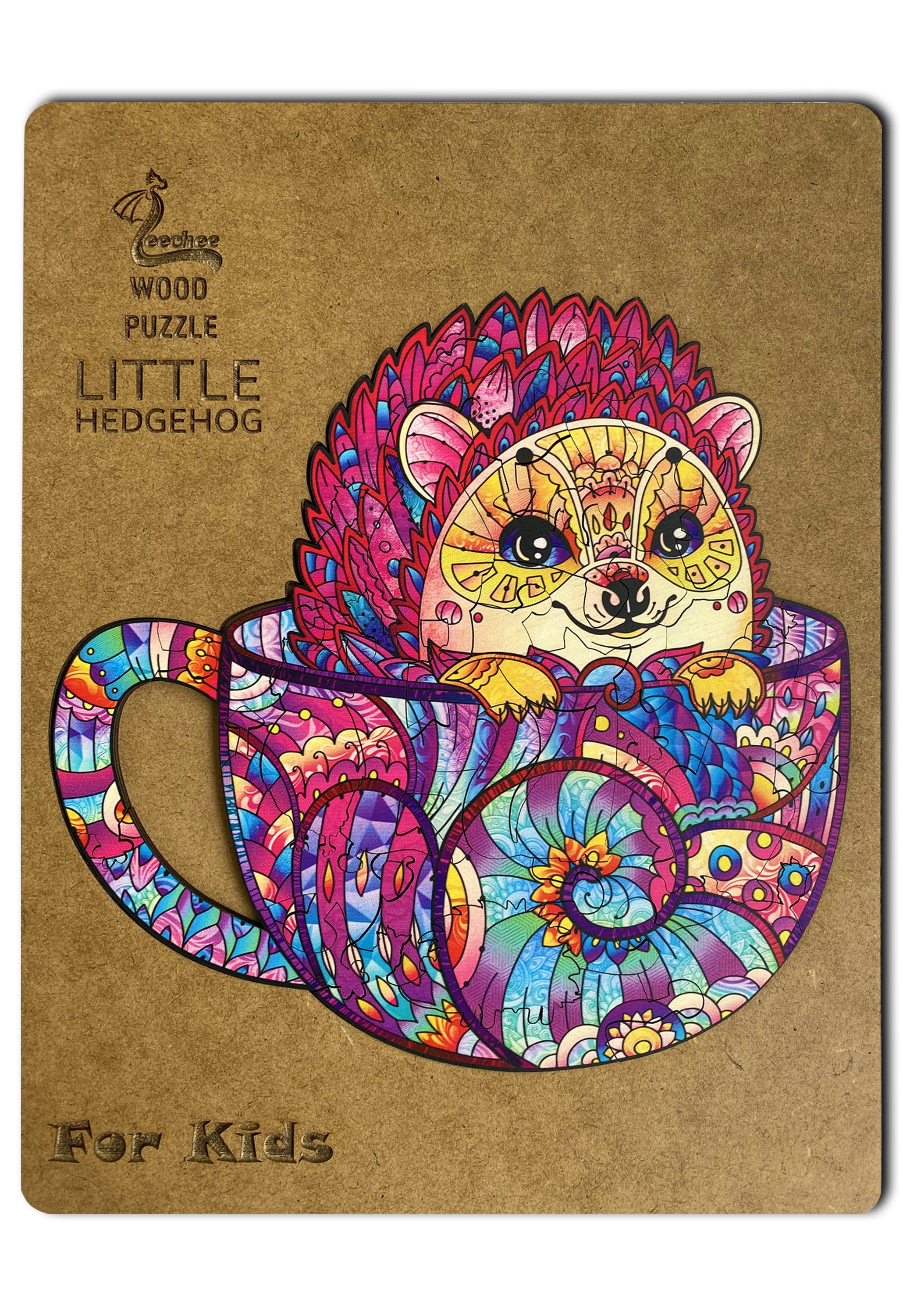 Деревянный пазл для детей The Little Hedgehog Leechee 27х21 см Разноцветный 000156975
Деревянный пазл для детей The Little Hedgehog Leechee 27х21 см Разноцветный 000156975