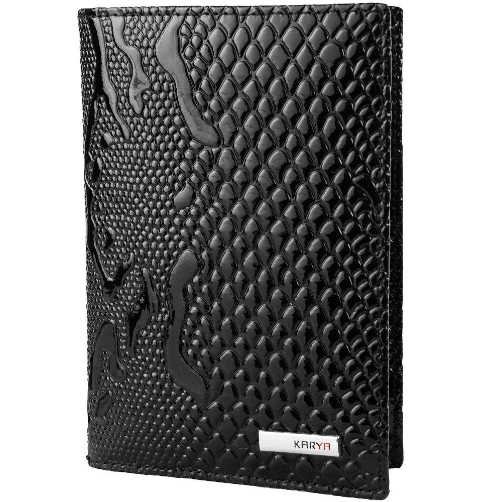 Мужская кожаная обложка для паспорта (SHI433-013) KARYA 10х14х2 см Черный 000157776
Мужская кожаная обложка для паспорта (SHI433-013) KARYA 10х14х2 см Черный 000157776