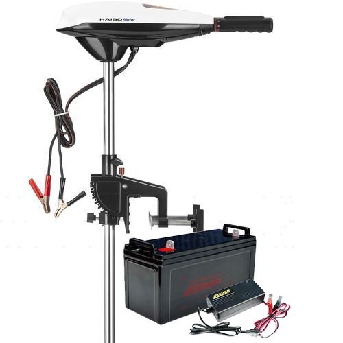 Электромотор для лодки Haibo ET-34lbs; 12V; AGM аккумулятор 12V; 80a/h. Зарядка 10A. Лодочный электромотор Хайбо 34;
Электромотор для лодки Haibo ET-34lbs; 12V; AGM аккумулятор 12V; 80a/h. Зарядка 10A. Лодочный электромотор Хайбо 34;