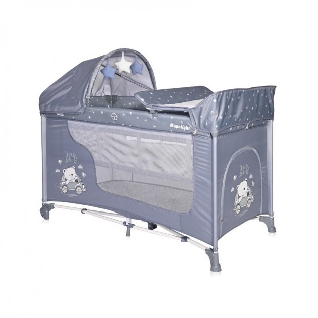 Кровать-манеж Lorelli Moonlight Rocker 2 Layers Синий (MOONLIGHT 2 LAYERS ROCKER SILVER BLUE CAR) (10080422154)
Кровать-манеж Lorelli Moonlight Rocker 2 Layers Синий (MOONLIGHT 2 LAYERS ROCKER SILVER BLUE CAR) (10080422154)
