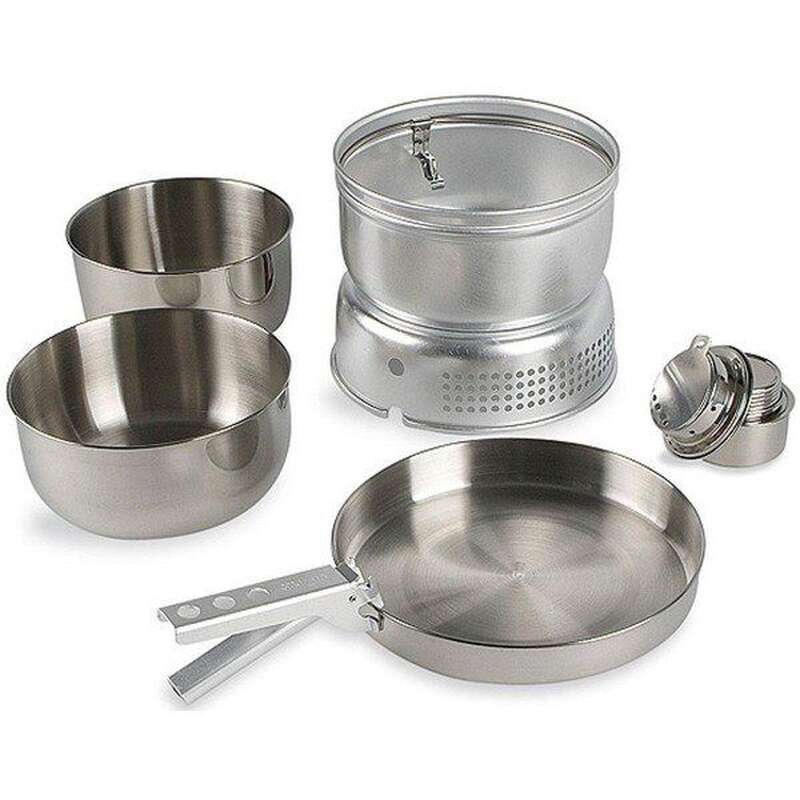 Набір посуду + спиртовий пальник Tatonka Multi Set plus A.Burner (Silver) (TAT 4010.000)
Набір посуду + спиртовий пальник Tatonka Multi Set plus A.Burner (Silver) (TAT 4010.000)