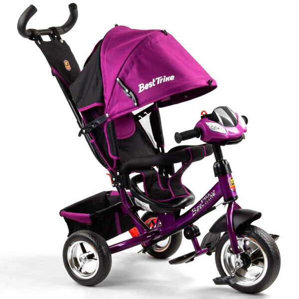 Трехколесный детский велосипед с ручкой и фарой Best Trike колесо пена Фиолетовый (270847)
Трехколесный детский велосипед с ручкой и фарой Best Trike колесо пена Фиолетовый (270847)