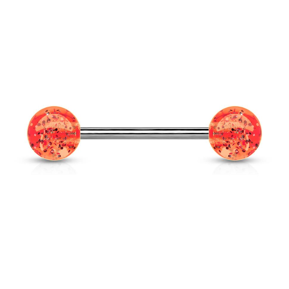 Штанга для пирсинга из стали PiercedFish BL с акриловым шариком (Цвет: оранжевый)
Штанга для пирсинга из стали PiercedFish BL с акриловым шариком (Цвет: оранжевый)