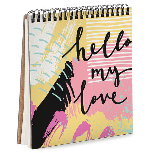 Скетчбук Presentville Hello my love 16,7х18 см
Скетчбук Presentville Hello my love 16,7х18 см