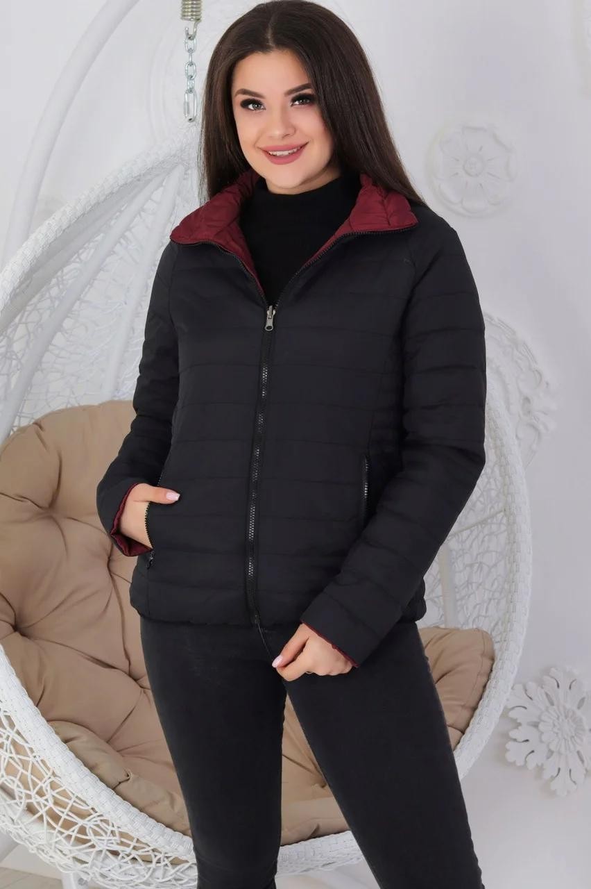 Куртка MaLika женская демисезонная 2 в 1 черная / бордо 4XL, Куртка MaLika женская демисезонная 2 в 1 черная / бордо 56 4XL
Куртка MaLika женская демисезонная 2 в 1 черная / бордо 4XL, Куртка MaLika женская демисезонная 2 в 1 черная / бордо 56 4XL