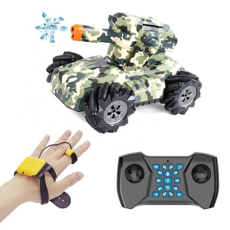 Танк стреляющий Mech Chariot 360° с управлением жестами Camouflage танк с водяными пулями (tdd047)
Танк стреляющий Mech Chariot 360° с управлением жестами Camouflage танк с водяными пулями (tdd047)