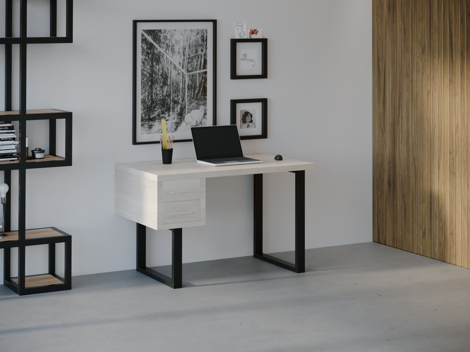 Компьютерный стол HYGGE HG030 Кристиансунд 150 х 80 х 75 см ДСП Дуб Белый (HG03015775whOPar)
Компьютерный стол HYGGE HG030 Кристиансунд 150 х 80 х 75 см ДСП Дуб Белый (HG03015775whOPar)