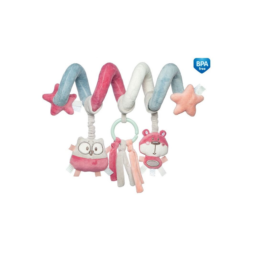 Развивающая игрушка-спираль на кроватку и коляску Canpol babies Pastel Friends розовая (68/064_pin)
Развивающая игрушка-спираль на кроватку и коляску Canpol babies Pastel Friends розовая (68/064_pin)