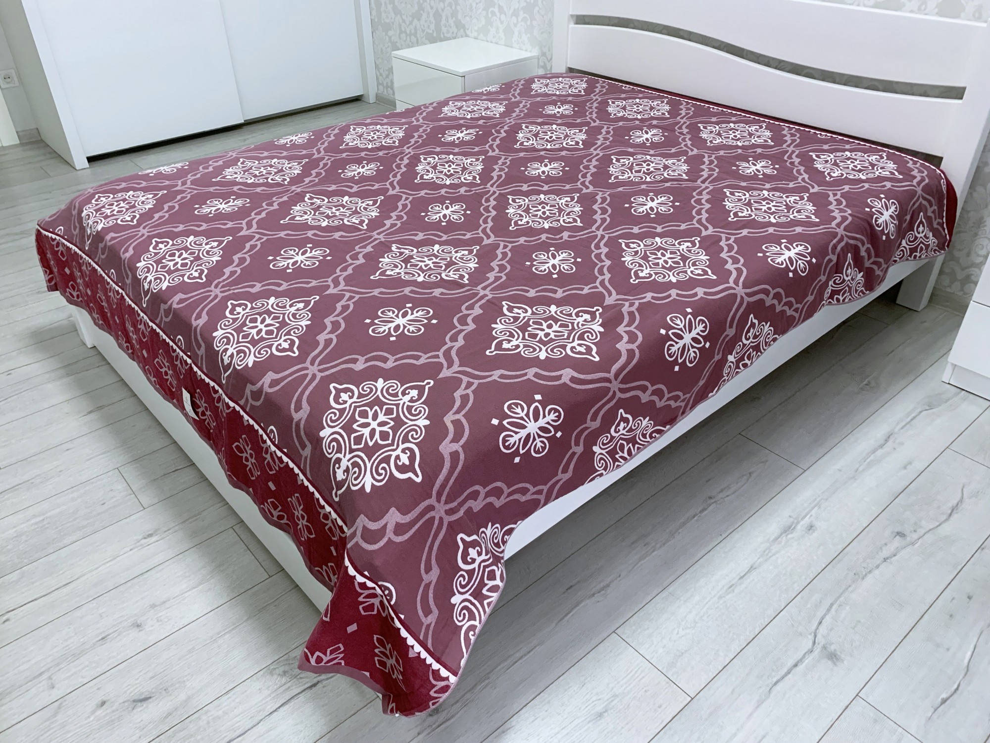 Покрывало Spiusni Муслин 11114 (150х200) Бордовый
Покрывало Spiusni Муслин 11114 (150х200) Бордовый