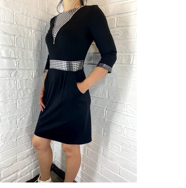 Платье женское Kate 320 черное с серебристым, Платье женское Kate 320 черное с серебристым 46
Платье женское Kate 320 черное с серебристым, Платье женское Kate 320 черное с серебристым 46