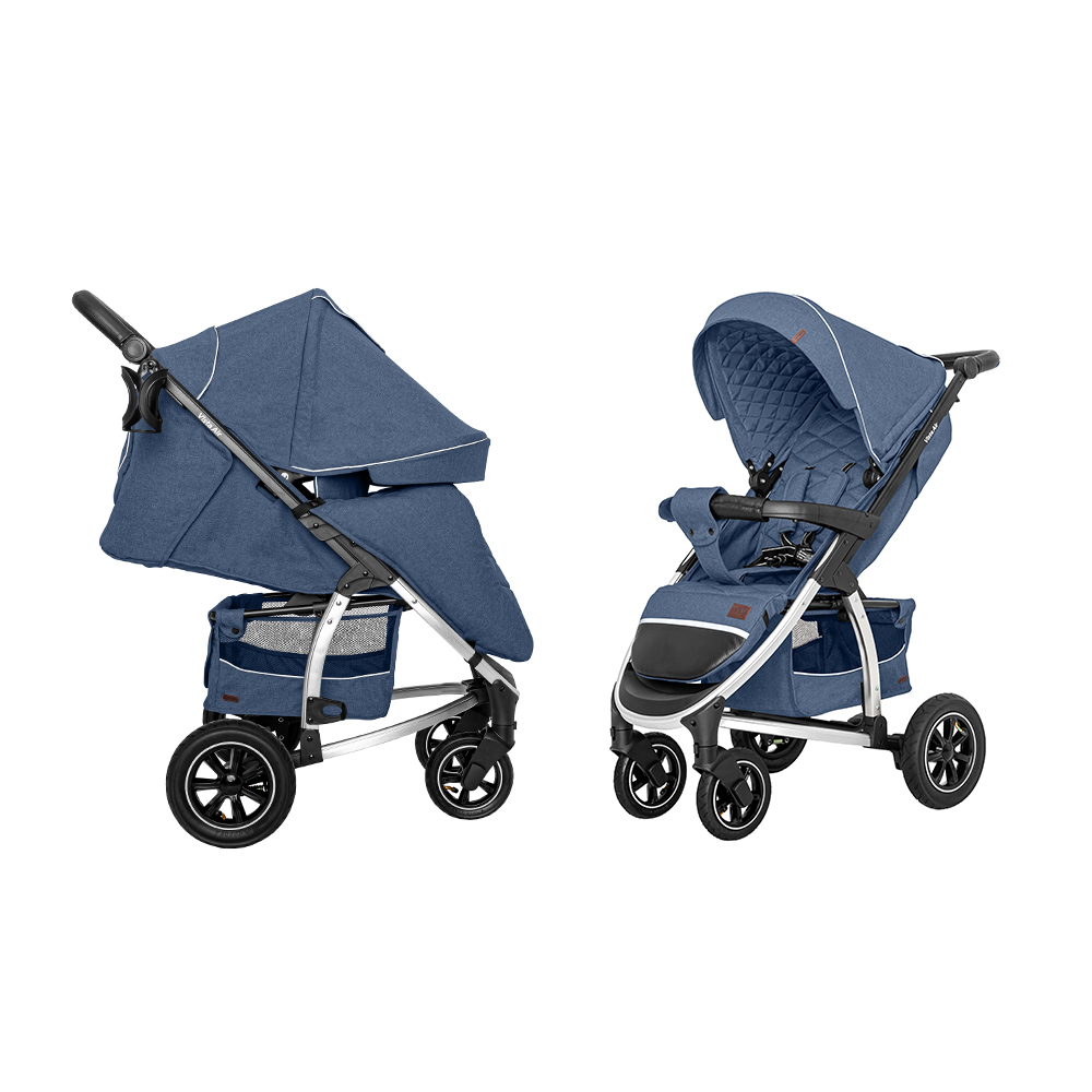 Коляска прогулочная Carrello Vista CRL-5511 Denim Blue с подстаканником + дождевик L и чехол на ножки
Коляска прогулочная Carrello Vista CRL-5511 Denim Blue с подстаканником + дождевик L и чехол на ножки