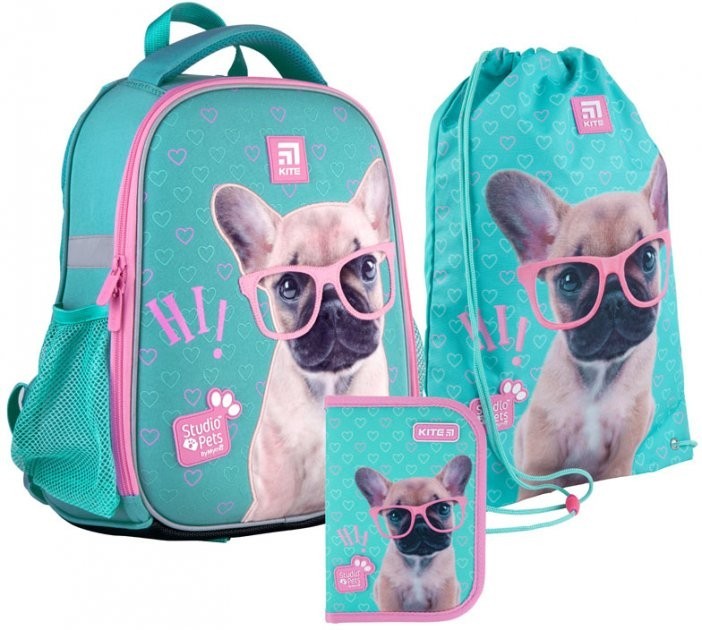 Школьный набор Kite Education Studio Pets Рюкзак каркасный 35x26x13.5 12 л + пенал + сумка для обуви (SET_SP21-555S-1)
Школьный набор Kite Education Studio Pets Рюкзак каркасный 35x26x13.5 12 л + пенал + сумка для обуви (SET_SP21-555S-1)
