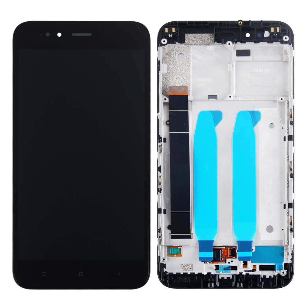 Дисплей + сенсор (модуль) PowerON для Xiaomi Mi A1/Mi5x черный + рамка high copy
Дисплей + сенсор (модуль) PowerON для Xiaomi Mi A1/Mi5x черный + рамка high copy