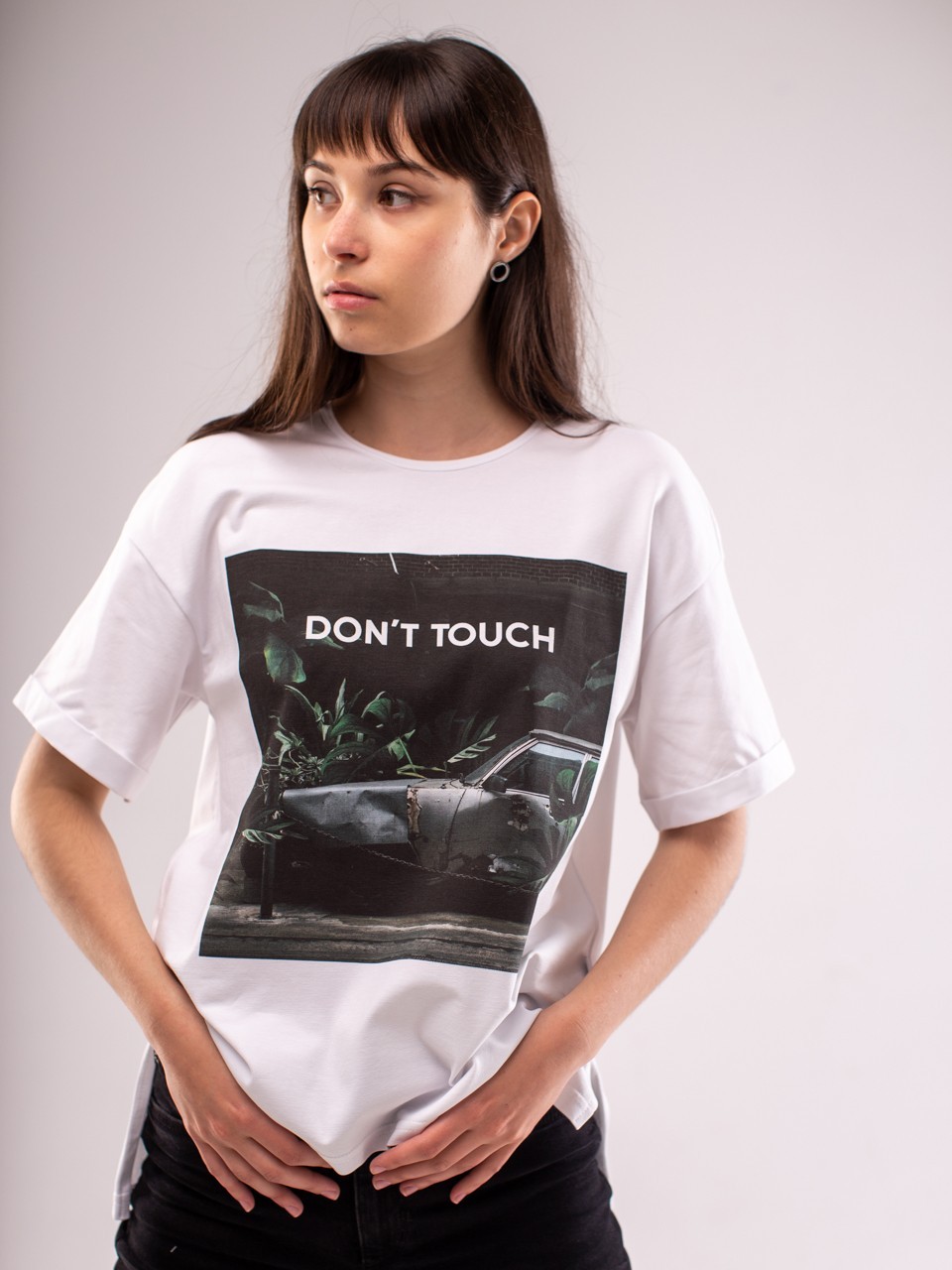 Футболка Do it honey с принтом "Don't touch" белая, Футболка Do it honey с принтом "Don't touch" S белая
Футболка Do it honey с принтом "Don't touch" белая, Футболка Do it honey с принтом "Don't touch" S белая