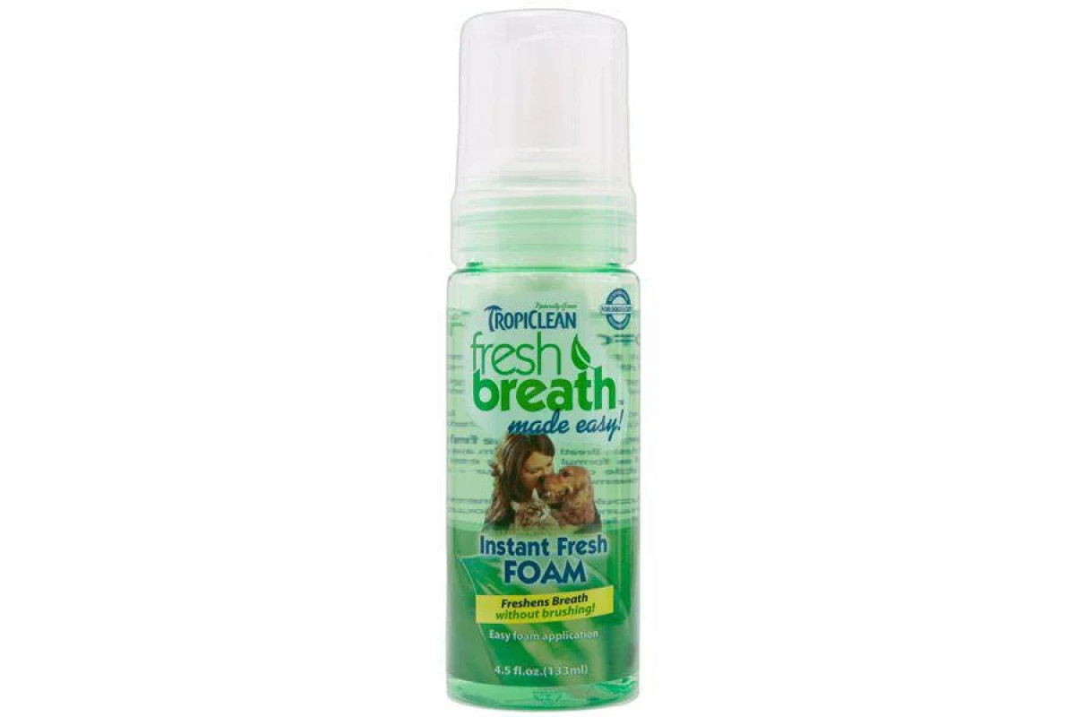 Мятная пенка Tropiclean Instant Fresh Foam для поддержания здоровья дёсен и зубов для кошек и собак 128 мл
Мятная пенка Tropiclean Instant Fresh Foam для поддержания здоровья дёсен и зубов для кошек и собак 128 мл