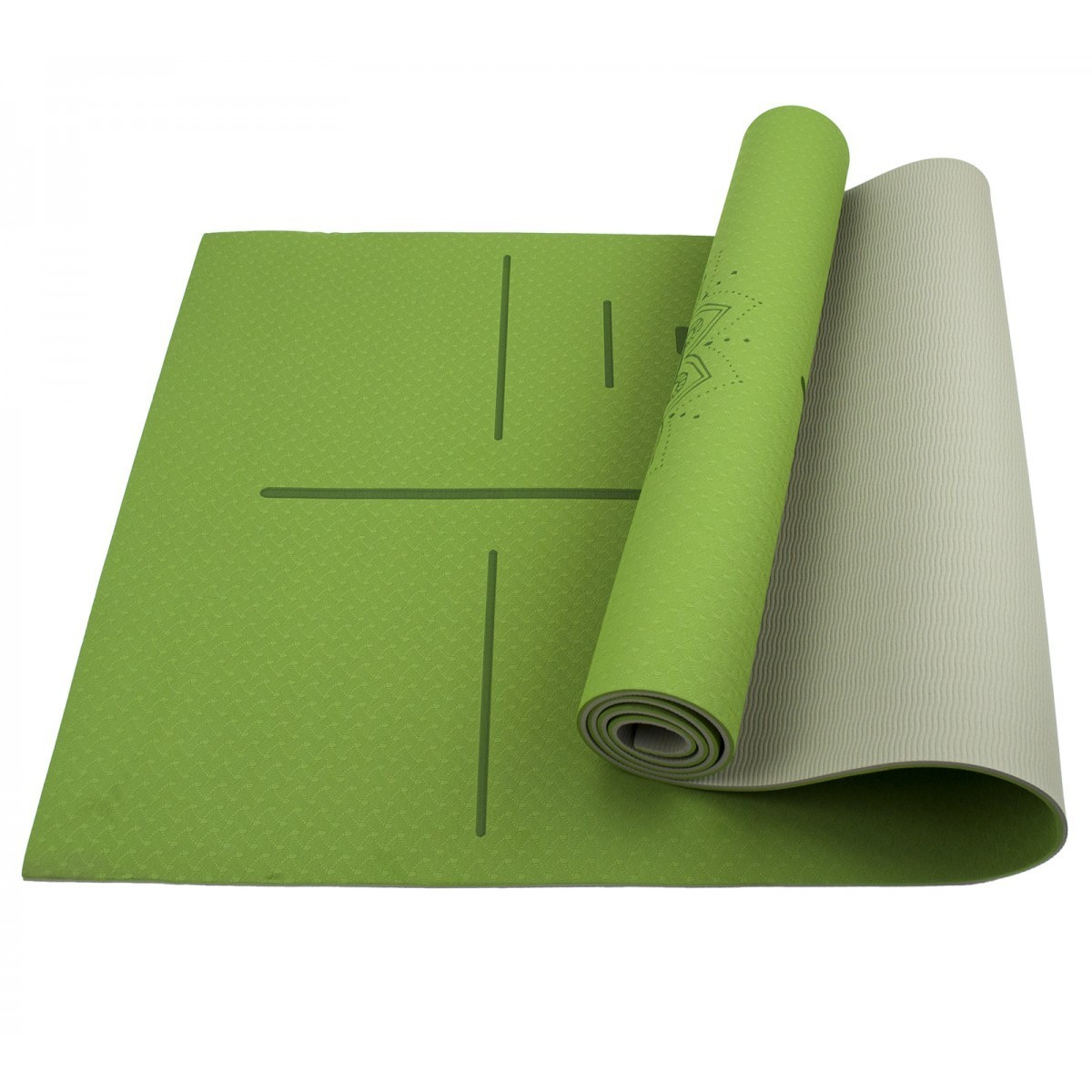 Фитнес-коврик Profi Yoga Mat TPE 1,83мx0,61мx6мм для фитнеса, йоги, тренировок салатово-серый (MS0613-22)
Фитнес-коврик Profi Yoga Mat TPE 1,83мx0,61мx6мм для фитнеса, йоги, тренировок салатово-серый (MS0613-22)