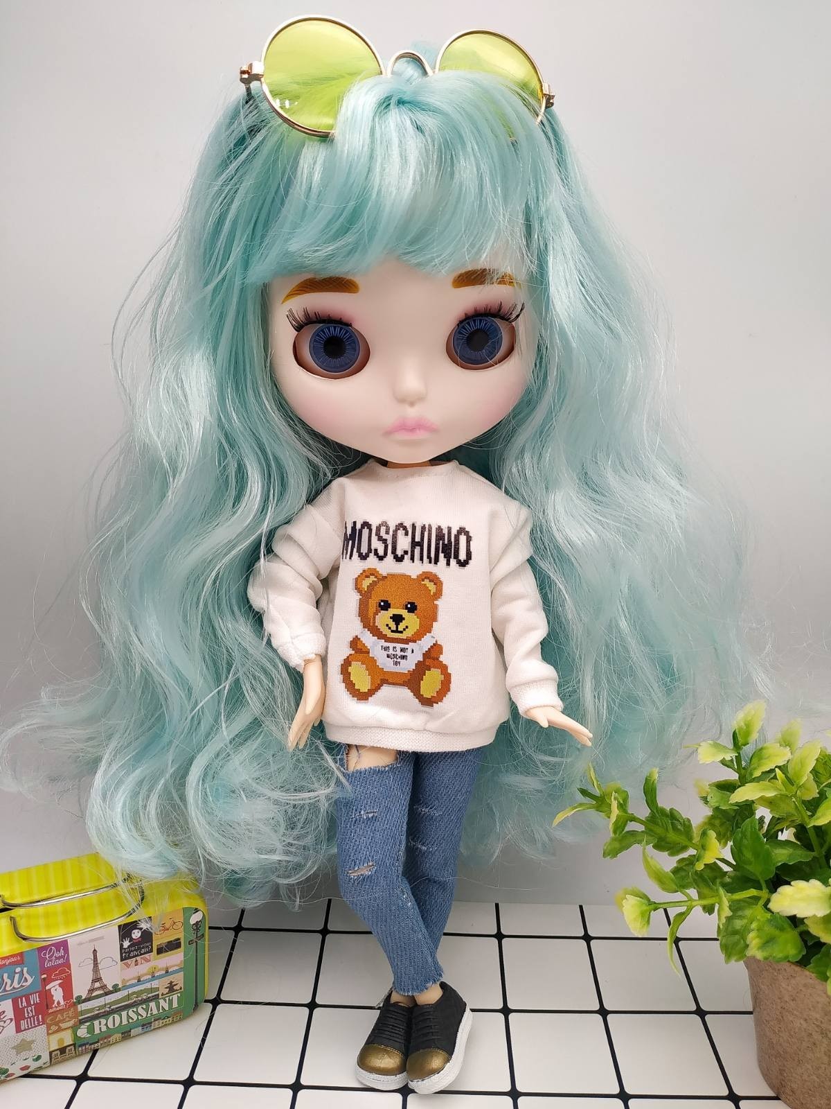 Кукла Блайз TBL XLZ с голубыми волосами NEW! в стильной подарочной упаковке, Blythe рост 30 см. (33789761)
Кукла Блайз TBL XLZ с голубыми волосами NEW! в стильной подарочной упаковке, Blythe рост 30 см. (33789761)