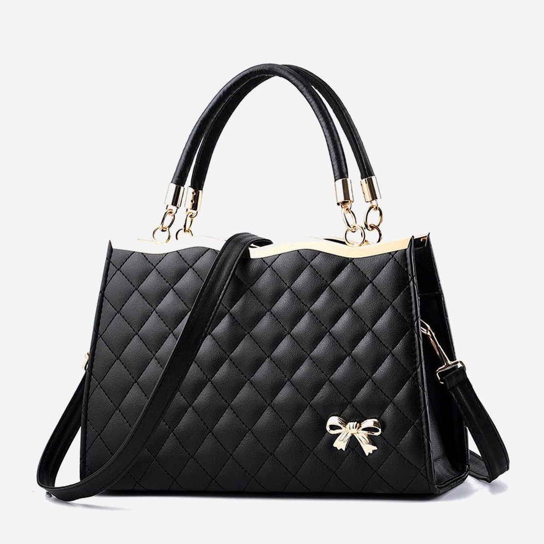 Женская сумка Emilio Bonetti 643610 Черная 
Женская сумка Emilio Bonetti 643610 Черная