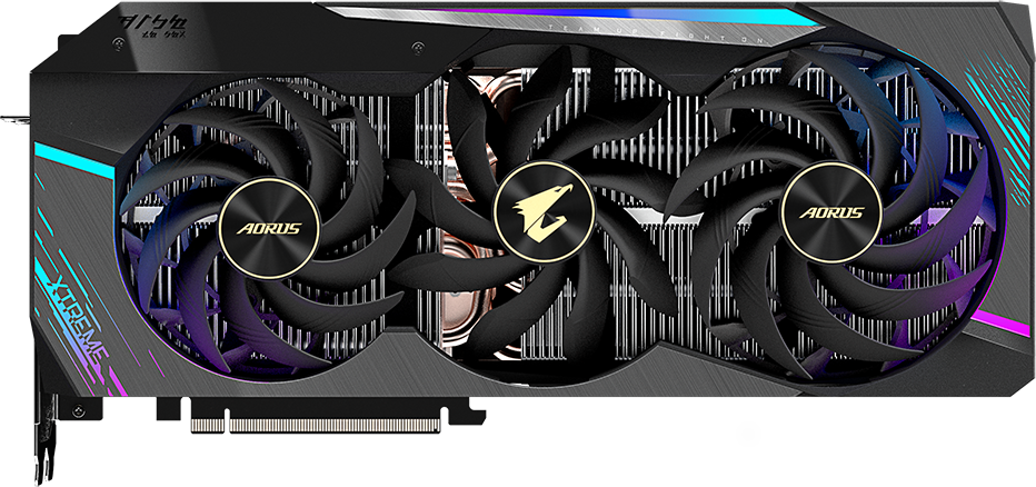 Gigabyte PCI-Ex GeForce RTX 3080 Ti Aorus Xtreme 12G 12GB GDDR6X (384bit) (1830/19000) (3 х HDMI, 3 x DisplayPort) (GV-N308TAORUS X-12GD)
Gigabyte PCI-Ex GeForce RTX 3080 Ti Aorus Xtreme 12G 12GB GDDR6X (384bit) (1830/19000) (3 х HDMI, 3 x DisplayPort) (GV-N308TAORUS X-12GD)
