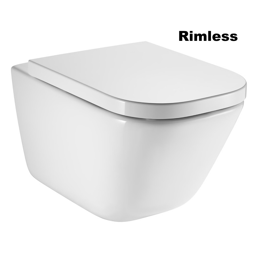 Унитаз подвесной Roca GAP Rimless с сиденьем с системой плавного опускания A34H47C000
Унитаз подвесной Roca GAP Rimless с сиденьем с системой плавного опускания A34H47C000