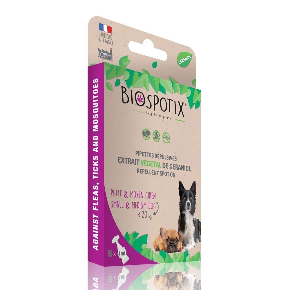 BIOSPOTIX dog spot on (S-M) Протипаразитний біо спот-он для собак до 20 кг (1мл х 5)
BIOSPOTIX dog spot on (S-M) Протипаразитний біо спот-он для собак до 20 кг (1мл х 5)
