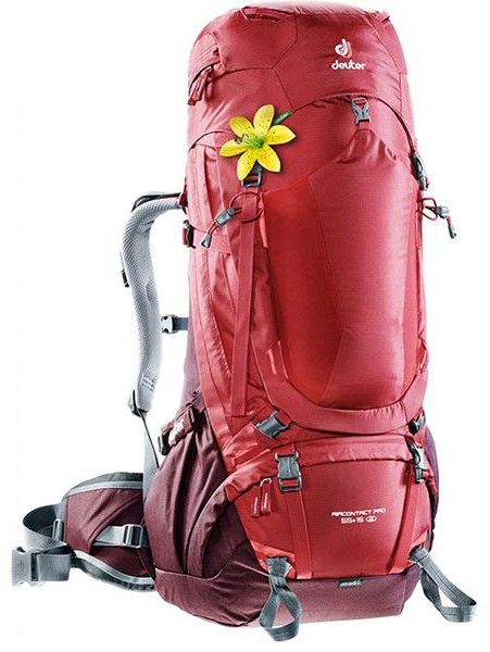 Рюкзак Deuter Aircontact PRO 55+15л SL Красный с бордовым (3330017 5005)
Рюкзак Deuter Aircontact PRO 55+15л SL Красный с бордовым (3330017 5005)