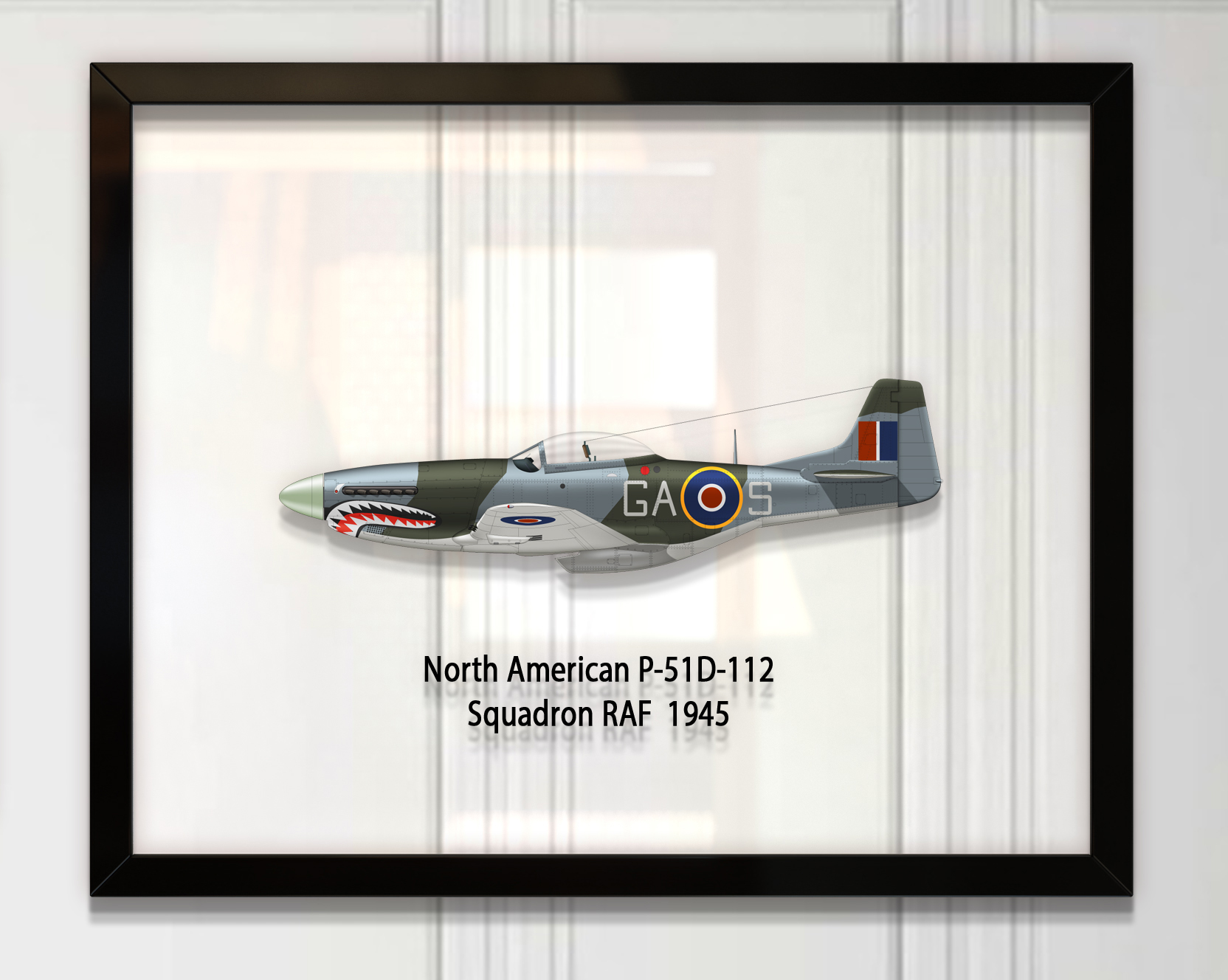 Принт на стекле Artel «Истребитель North American P-51D Mustang 112 Эскадрилья 1945 год» 36 x 28см
Принт на стекле Artel «Истребитель North American P-51D Mustang 112 Эскадрилья 1945 год» 36 x 28см