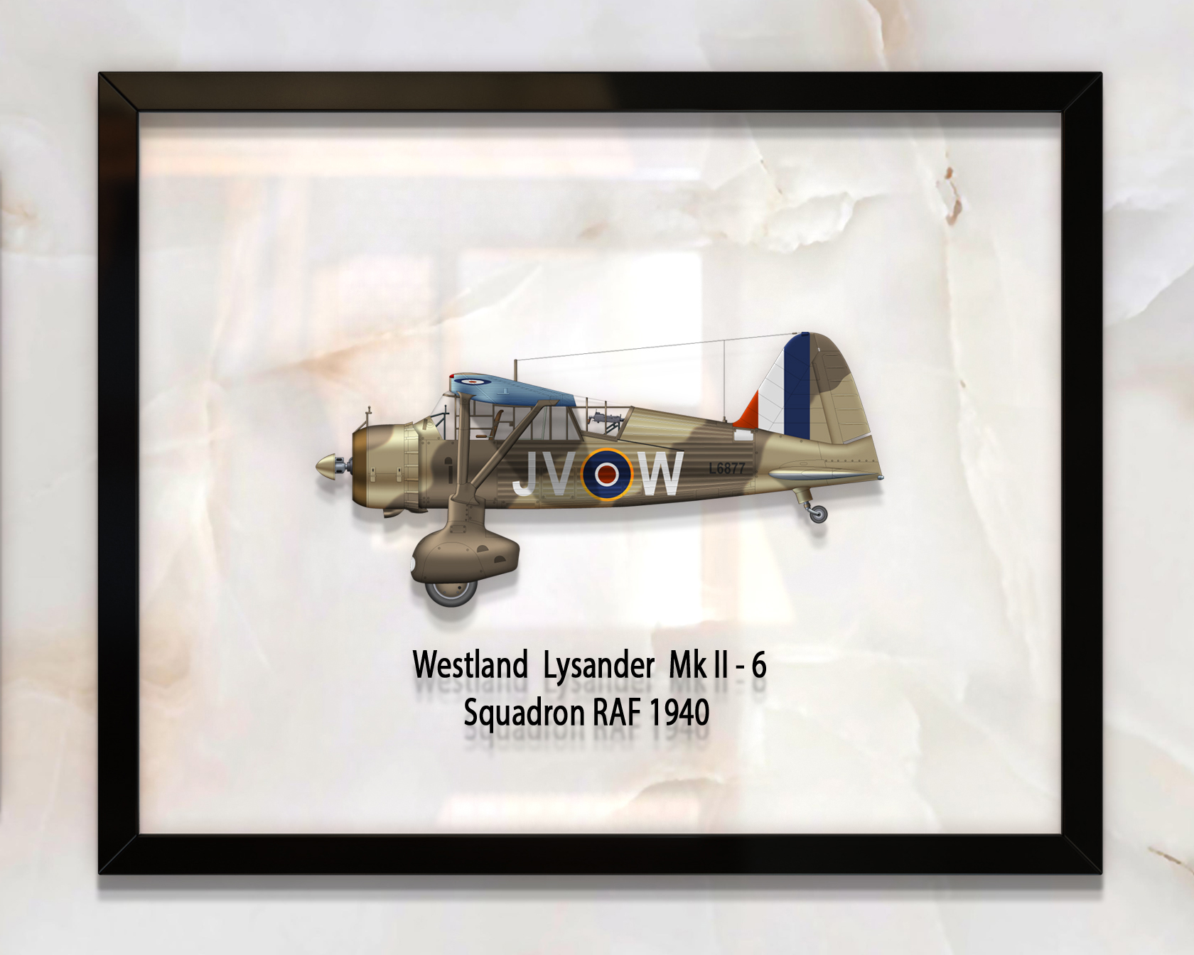 Принт на стекле Artel «Самолет Westland Lysander Mk. II 6 Эскадрилья 1940 год» 50 x 40см
Принт на стекле Artel «Самолет Westland Lysander Mk. II 6 Эскадрилья 1940 год» 50 x 40см