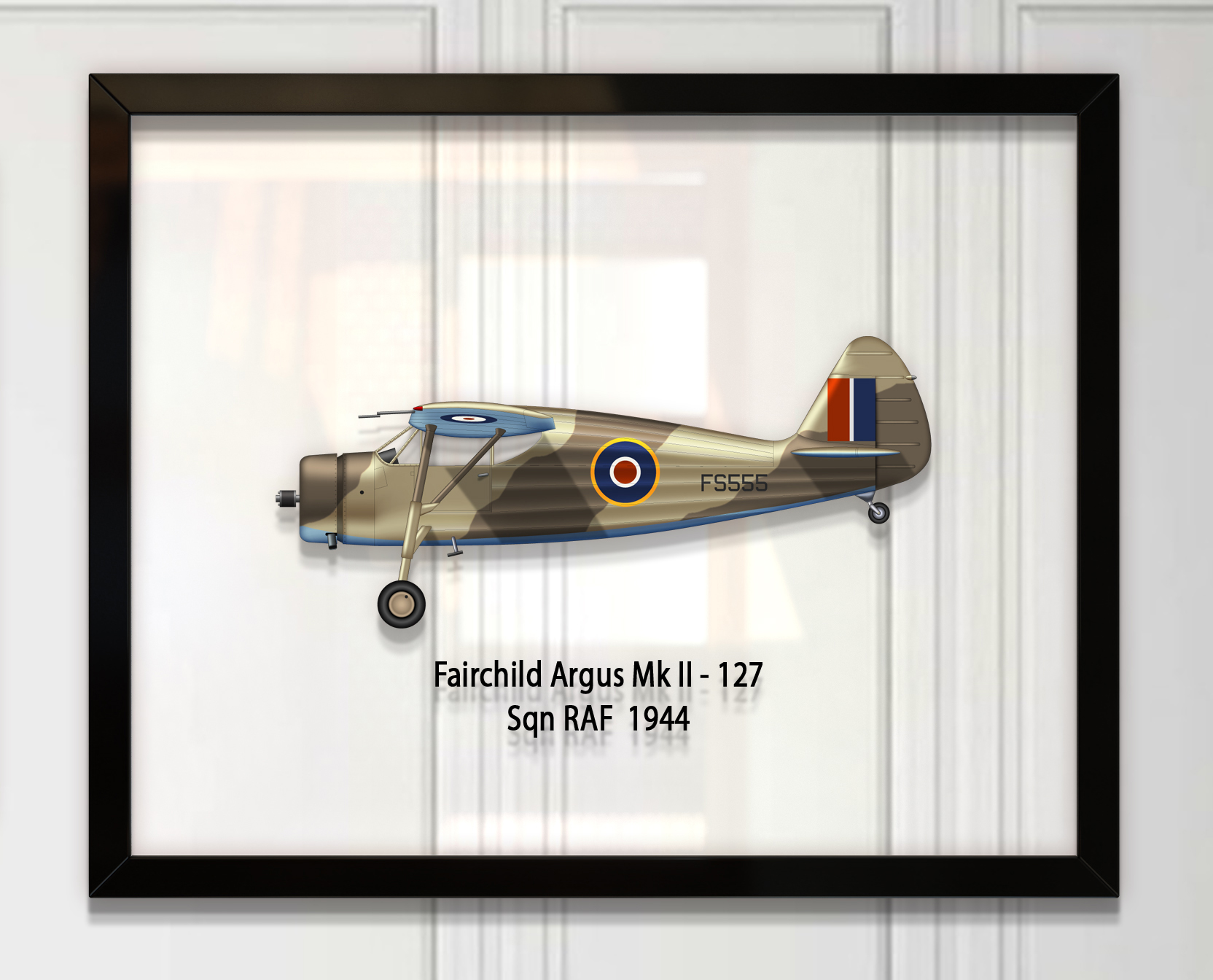 Принт на стекле Artel «Самолет Fairchild 24 Argus Mk II 127 Эскадрилья 1944 год» 36 x 28см
Принт на стекле Artel «Самолет Fairchild 24 Argus Mk II 127 Эскадрилья 1944 год» 36 x 28см