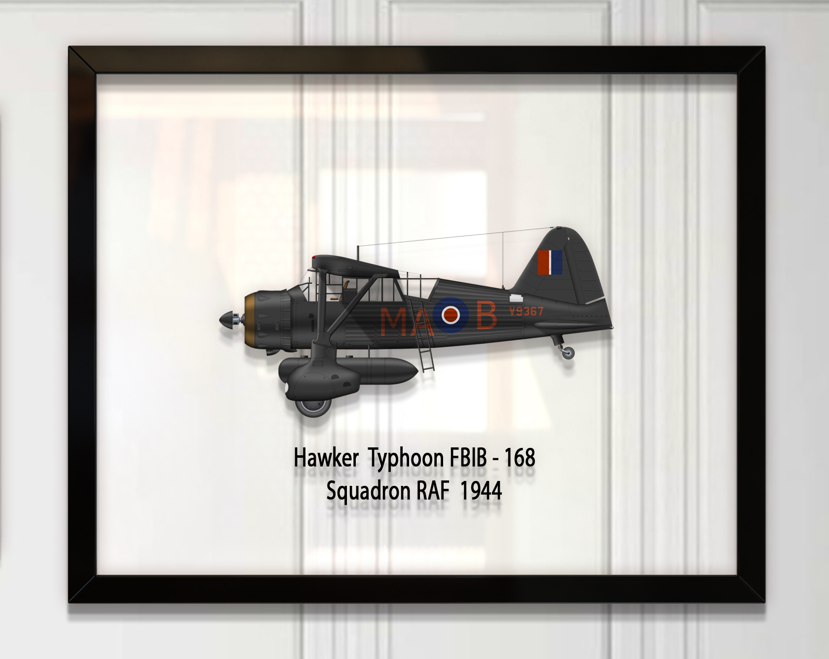 Принт на стекле Artel «Истребитель Hawker Typhoon 168 Эскадрилья 1944 год» 50 x 40см
Принт на стекле Artel «Истребитель Hawker Typhoon 168 Эскадрилья 1944 год» 50 x 40см