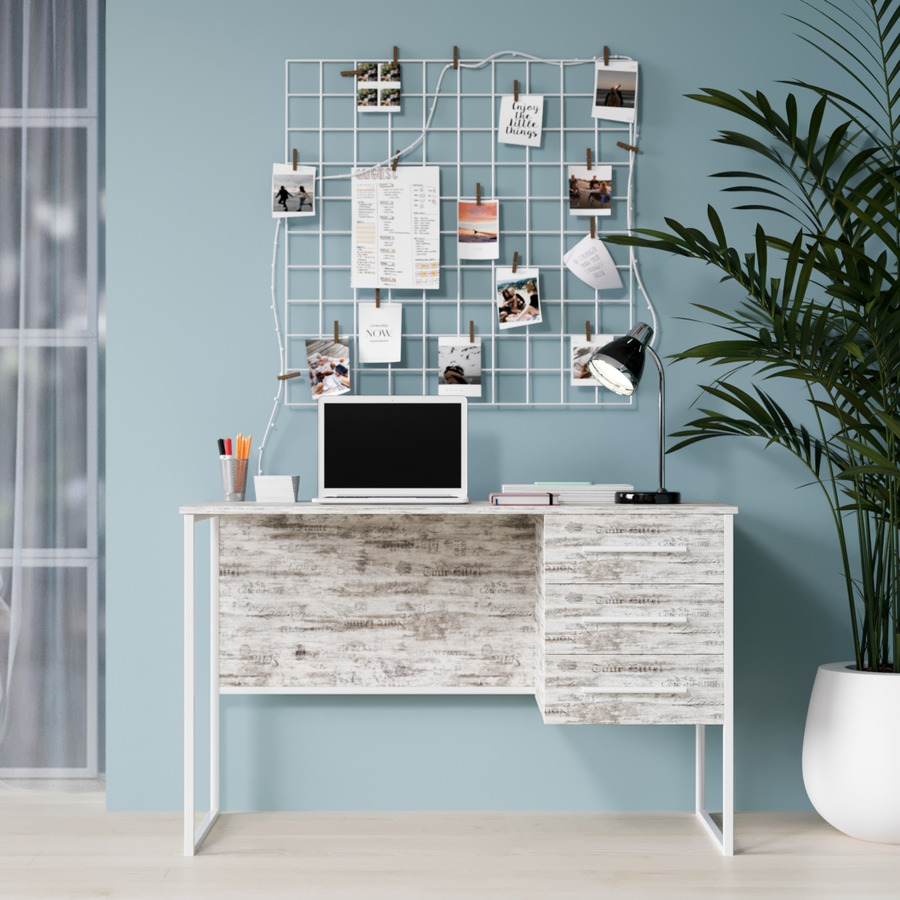 Письменный стол Fenster Универ 6 Белый 74x120x60 столешница Кантри
Письменный стол Fenster Универ 6 Белый 74x120x60 столешница Кантри