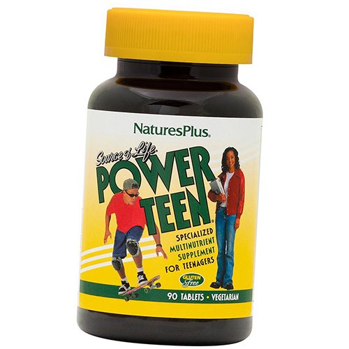 Витамины для подростков, Power Teen Multivitamin, Nature's Plus 90таб (36375039)
Витамины для подростков, Power Teen Multivitamin, Nature's Plus 90таб (36375039)
