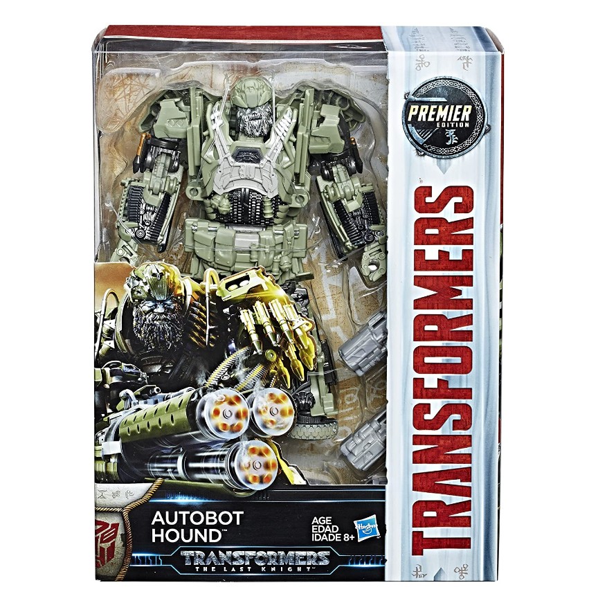 Робот-трансформер Hasbro Хаунд "Последний Рыцарь", Voyager Class, Premier Edition (C2357)
Робот-трансформер Hasbro Хаунд "Последний Рыцарь", Voyager Class, Premier Edition (C2357)