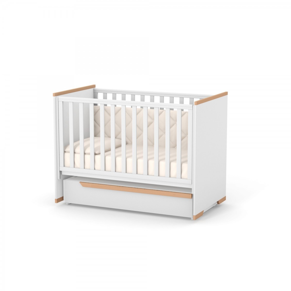 Детская кроватка из ДСП и дерева Сиэтл ЛД9 с маятниковым механизмом и ящиком белый/бук Верес (без матраса)
Детская кроватка из ДСП и дерева Сиэтл ЛД9 с маятниковым механизмом и ящиком белый/бук Верес (без матраса)