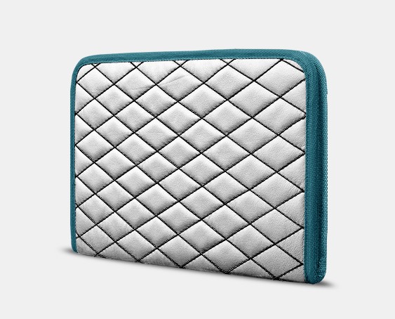 Органайзер для документов А4 от Carbag Белый с черной строчкой и бирюзовой окантовкой
Органайзер для документов А4 от Carbag Белый с черной строчкой и бирюзовой окантовкой
