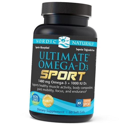 Омега-Д3 Спорт, Ultimate Omega-D3 Sport, Nordic Naturals 60гелкапс Лимон (67352047)
Омега-Д3 Спорт, Ultimate Omega-D3 Sport, Nordic Naturals 60гелкапс Лимон (67352047)