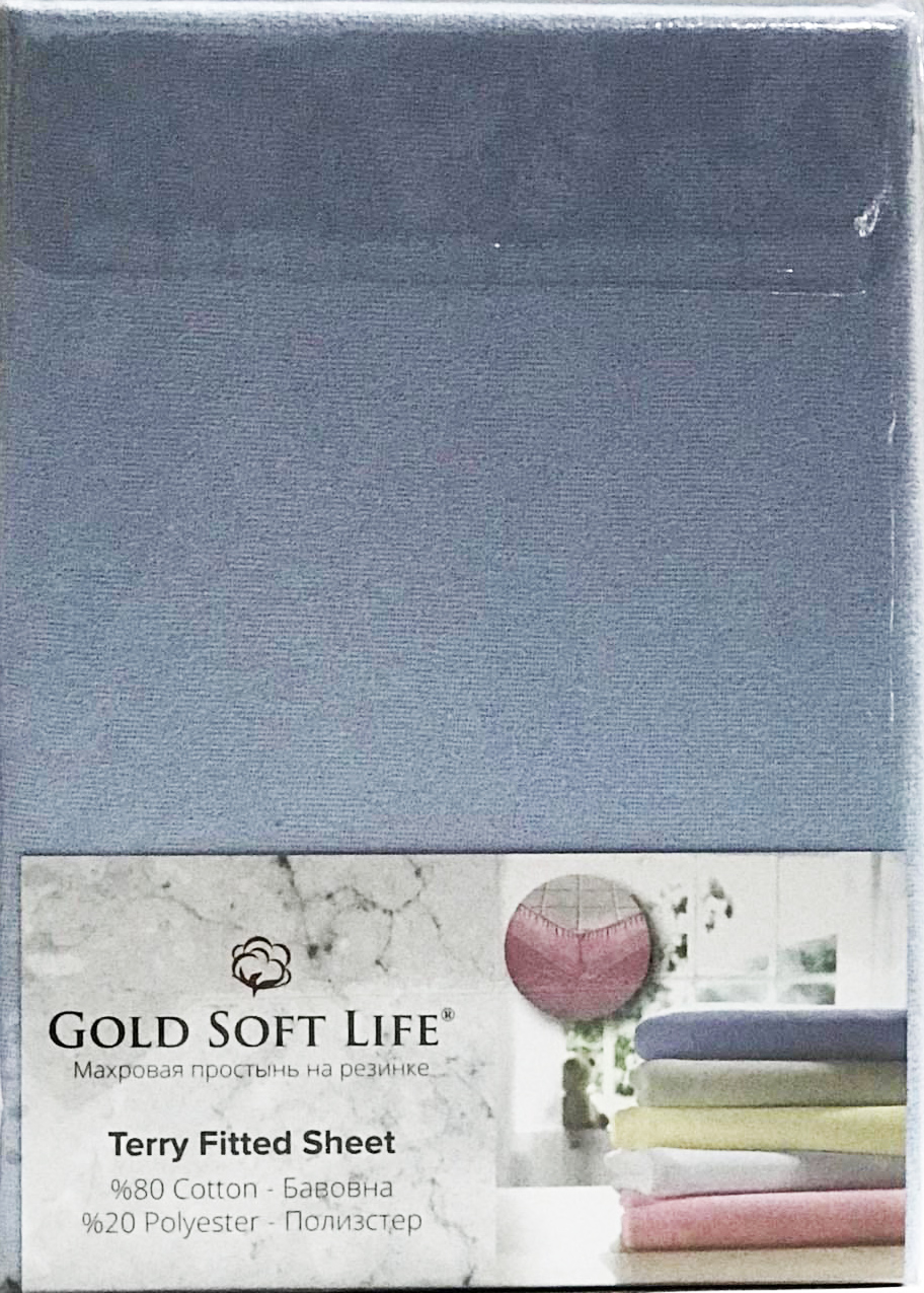 Простынь махровая на резинке Gold Soft Life Terry Fitted Sheet 160x200 +25 см голубая (ts-01514)
Простынь махровая на резинке Gold Soft Life Terry Fitted Sheet 160x200 +25 см голубая (ts-01514)