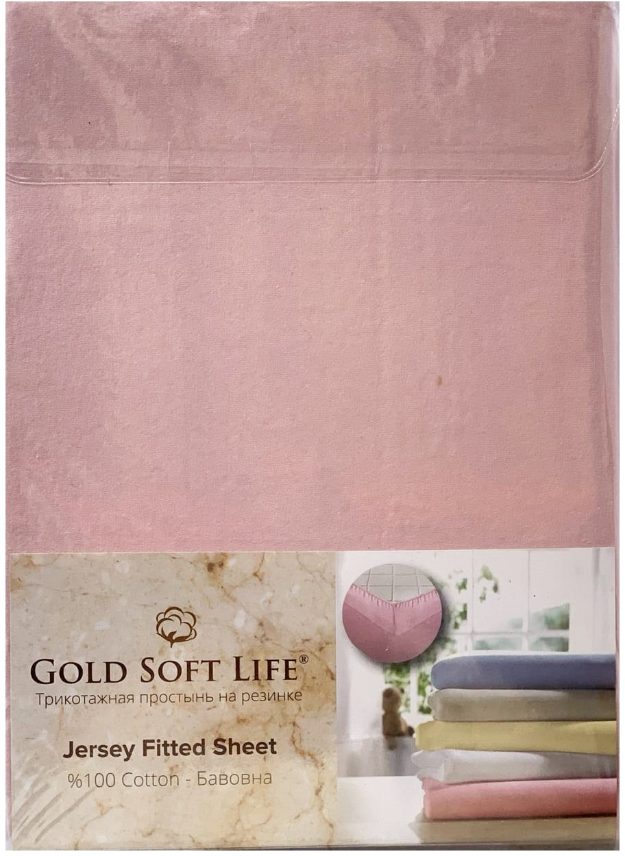 Простынь трикотажная на резинке Gold Soft Life Terry Fitted Sheet 90х200 розовая (ts-02021)
Простынь трикотажная на резинке Gold Soft Life Terry Fitted Sheet 90х200 розовая (ts-02021)