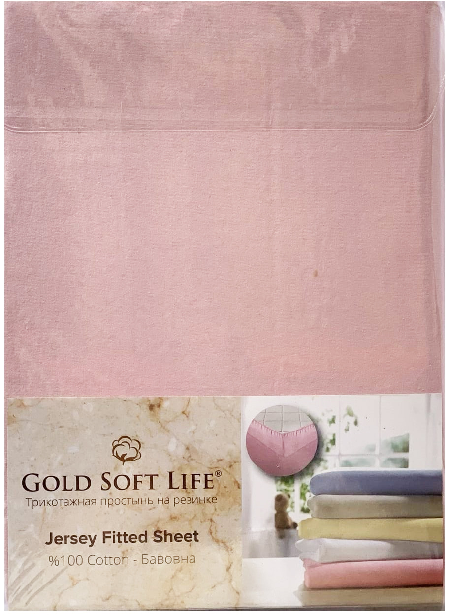 Простынь трикотажная на резинке Gold Soft Life Terry Fitted Sheet 180х200 розовая (ts-02031)
Простынь трикотажная на резинке Gold Soft Life Terry Fitted Sheet 180х200 розовая (ts-02031)